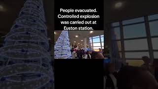 london euston station evacuated [upl. by Nomead481]