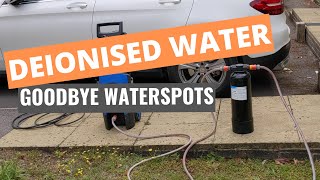 Detailing How a DI vessel stops you getting waterspots with timelapse demo [upl. by Ansilme]