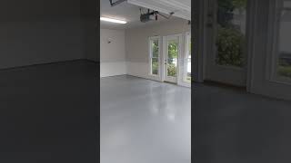 Prep and applying ArmorSeal Rexthane on the garage floor [upl. by Mccowyn640]