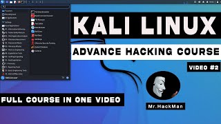 Kali Linux Full Hacking Course  Kali Linux Advance Course  Kali Linux tutorial  MrHackMan [upl. by Jemie]