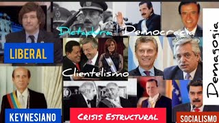 Argentina y Venezuela 3 Corrupción Liberalismo Keynesianismo Vs Socialismo [upl. by Atsuj]