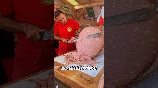 Is This The BIGGEST Mortadella 🇮🇹 [upl. by Ardnama]