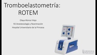 Tromboelastometría ROTEM [upl. by Rocher409]