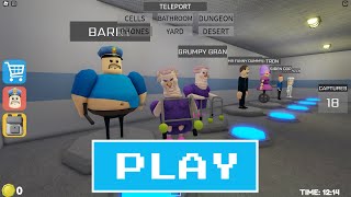 LIVE  PLAYING As All NEW Barry MORPHS And USING POWERS  NEW ROBLOX BARRYS PRISON RUN V2 OBBY [upl. by Layne]