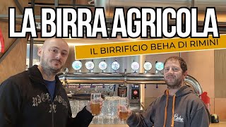 LA BIRRA AGRICOLA  Il Birrificio BEHA di RIMINI [upl. by Lyndy]