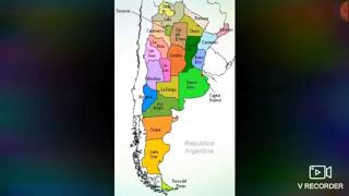 Canción sobre las provincias de argentina [upl. by Ylremik]