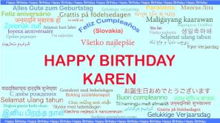 Karen Languages Idiomas  Happy Birthday [upl. by Ynej794]