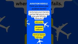 What Instrument Measures Altitude Without GPS ✈️ [upl. by Airegin714]