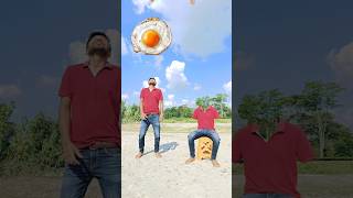 Matching twin brotherr flying body parts vs Eating candy egg amp Catching brown catt funny video😂😀 [upl. by Eyoj]