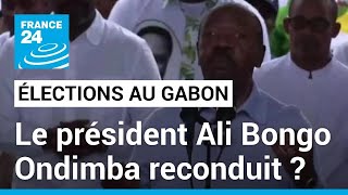 Triple scrutin ce samedi au Gabon  le président Ali Bongo Ondimba face à 13 autres candidats [upl. by Darcia]