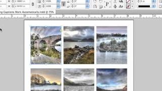 Adobe InDesign CS55 Tutorial  Captions [upl. by Erland875]