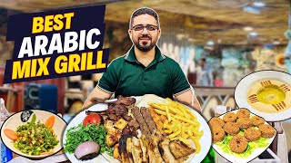 Best Arabic Mix Grill Platter in Abu Dhabi  Best Restaurant for Arabic Grill Food amp Shawarma [upl. by Annohsat776]