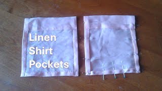 Linen Shirt Pockets [upl. by Guenzi]