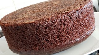 Chocolate Cake  Eggless Chocolate Cake Recipe  Soft Chocolate Sponge Cake Recipe  Poojas Kitchen [upl. by Haneen]