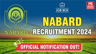 NABARD Recruitment 2024  Salary Syllabus Exam Pattern amp Eligibility  MADE EASY [upl. by Wenda393]