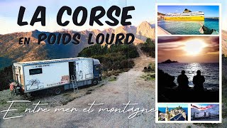 94  Encerclés  Road trip Corse du Sud  Vie en poids lourd aménagé vanlife nomade corse [upl. by Gardie]