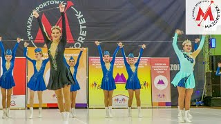 Mažoretky MIKADO Karviná  baton stage  European Majorette Championship Racibórz 2024 [upl. by Olnek]