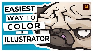 Adobe Illustrator Tutorial for Beginners How to Color [upl. by Baerl597]