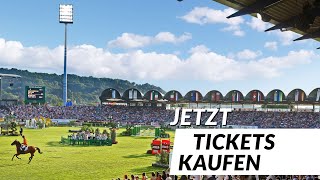 Freut euch CHIO AACHEN 2021  Jetzt Tickets kaufen 🐴🙌 [upl. by Nywrad]