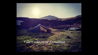 Nantlle ridge wild camp Snowdonia Hilleberg Enan [upl. by Chaves512]