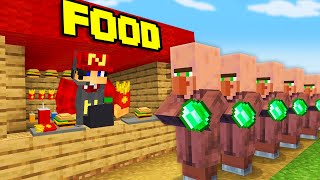 Minecraft but I Open a Restaurant [upl. by Neelac681]