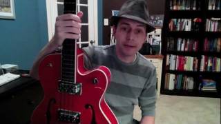 Gretsch G5123B Electromatic Hollowbody Bass Guitar Review [upl. by Eslehc]