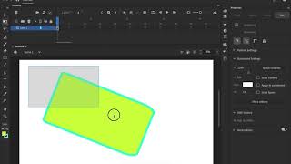 How to Use Free Transform in Adobe Animate [upl. by Haelahk]