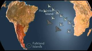 Vulcan Black Buck bombing raid Falklands Conflict 1982 [upl. by Llerrod]