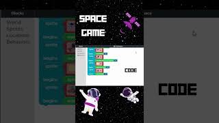 Space game with codeorg [upl. by Campy]