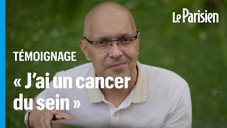 « Si je peux sauver une personne »  Atteint d’un cancer du sein David 50 ans veut alerter [upl. by Ralip]