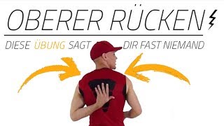 Oberer Rücken ⚡ Schmerz selbst behandeln [upl. by Amund]