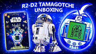 R2D2 Tamagotchi Unboxing and Gameplay [upl. by Ydnak430]