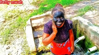 African Village Life Traditional Way Of Face Washing [upl. by Dorelia]