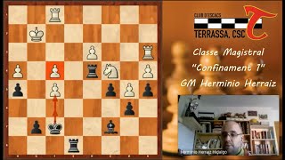 Classe Magistral amb GM Herminio Herraiz 1 [upl. by Grefer]