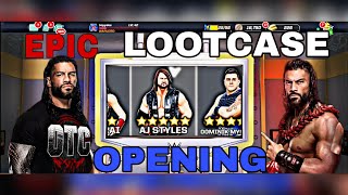 EPIC LOOTCASE OPENING  WWE MAYHEM  WWEMAYHEM [upl. by Drofhsa]