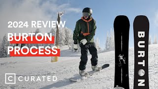 2024 Burton Process Snowboard Review  Curated [upl. by Nedearb]