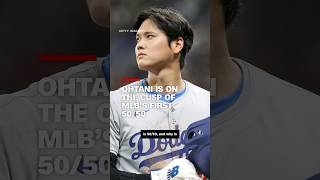 Ohtani is on the cusp of MLB’s first 5050 [upl. by Tebasile]