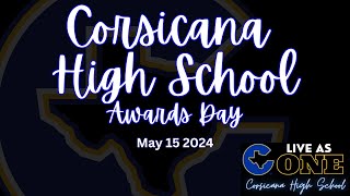 Corsicana High School Awards Day [upl. by Auhoj]