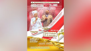 HADASSA NIGHT  02 DECEMBRE 2023 [upl. by Eladnor161]