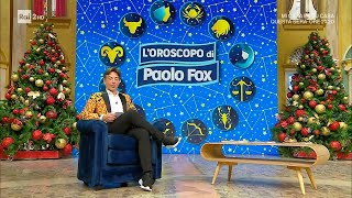 Loroscopo di Paolo Fox  I Fatti Vostri 21122022 [upl. by Ameh]