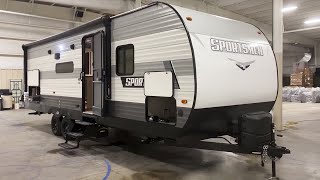 2021 KZ RV Sportsmen® SE 271BHKSE Travel Trailer Quick Tour [upl. by Dnalon511]