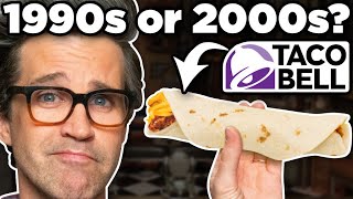 100 Years Of Taco Bell Taste Test [upl. by Wallace]