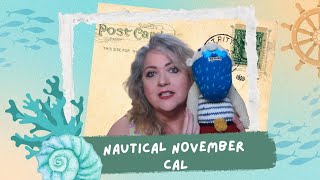 Nautical November CAL week 1 My First Crochet A Long [upl. by Yoshio135]