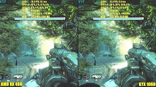 Titanfall 2 Pc GTX 1060 Vs AMD RX 480 1080p Frame Rate Comparison [upl. by Zehc873]