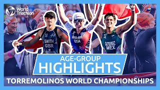 Highlights  2024 World Triathlon AgeGroup Championships TorremolinosAndalucia [upl. by Aicak420]