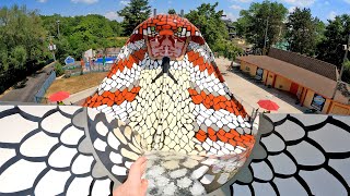 Raja POV  Noahs Ark  Worlds Largest King Cobra Waterslide [upl. by Zilber]