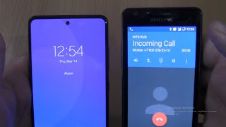 Incoming call amp ringing alarms at the Same Samsung Galaxy A51S2 android 7 [upl. by Eyssej]