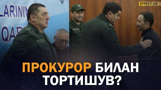 ХОРАЗМДА ВИЛОЯТ ПРОКУРОРИ БИЛАН НЕГА БАҲСЛАШДИК – EFFECTUZ [upl. by Yadsendew]