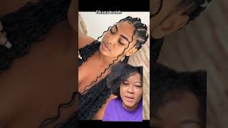 Tipos de tranças para fazer pela primeira vez boxbraids trancista trancasboxbraids trancas [upl. by Anauqal]