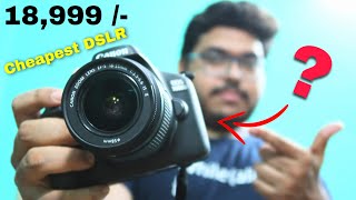 Flipkart Big Billion Day 😱 Best DSLR Camera under 20000  Canon 3000D unboxing and review 🔥 [upl. by Lamrert]